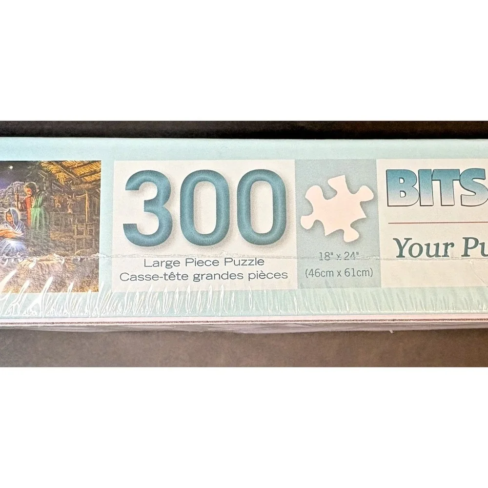 Bits and Pieces Nativity by Liz Goodrick-Dillon 300 Large Pieces New Sealed